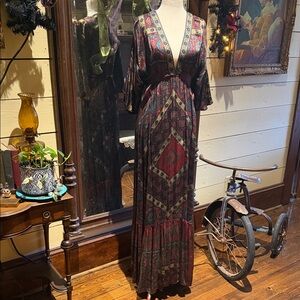 Frye Multicolor Fabric with Button Detail